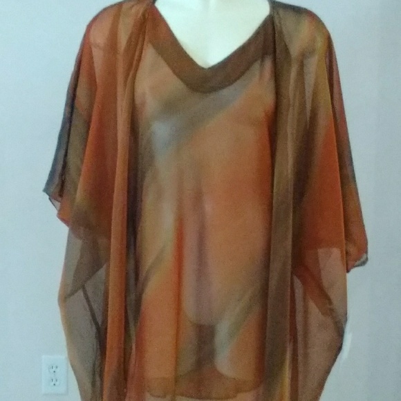 Moda Intima multi colored robe - Picture 2 of 2